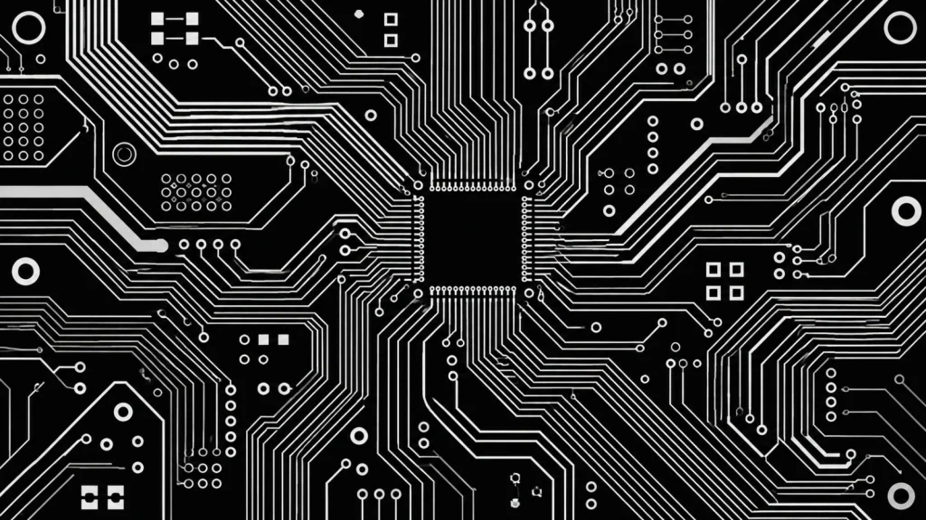 PCB circuit board generated by GPT6 Astra